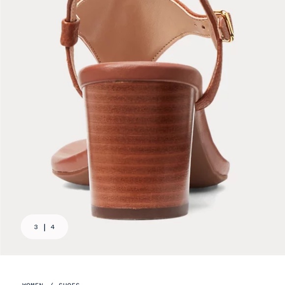 Ralph lauren heeled sandals - Picture 4 of 5